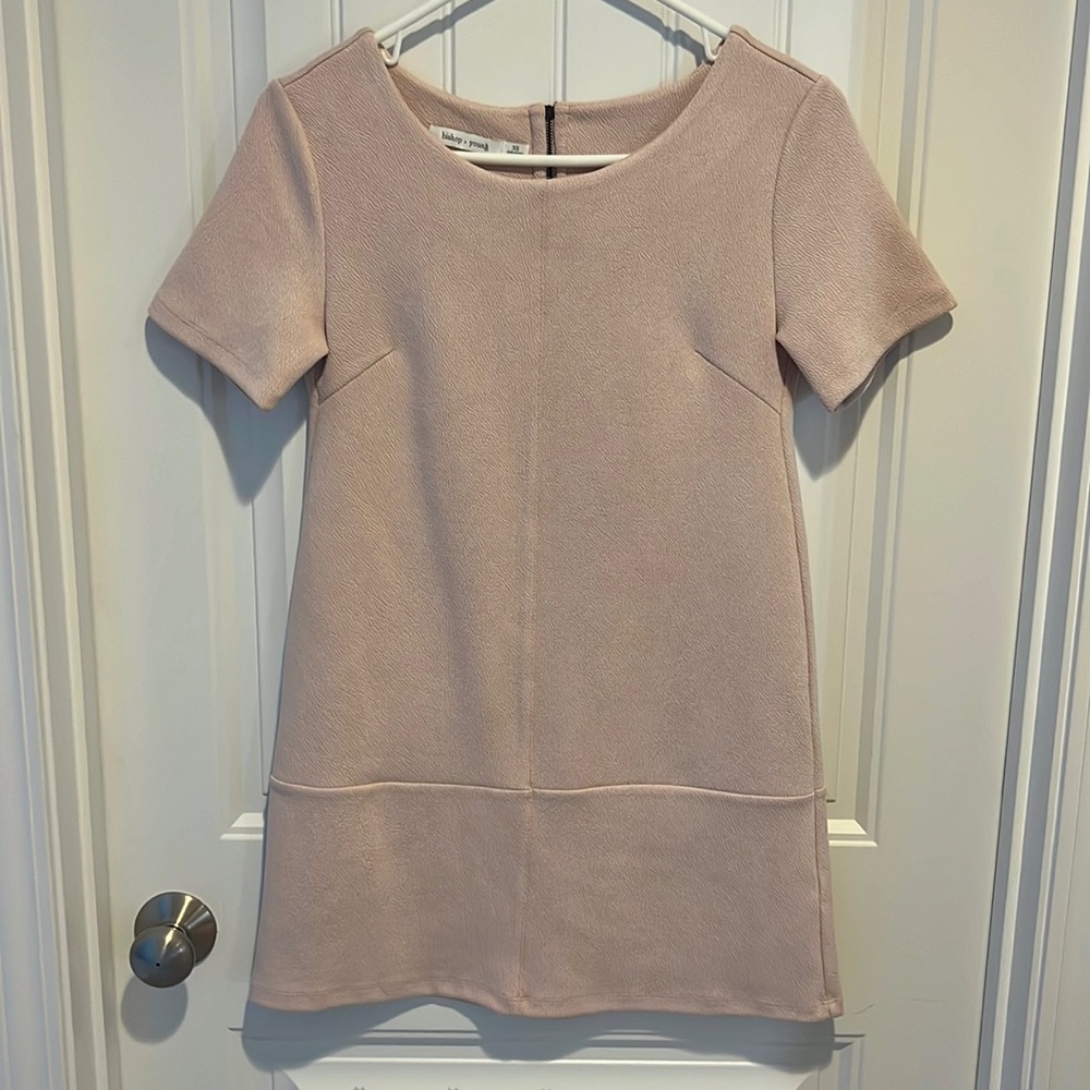 Bishop + Young Rose Suede Dress size XS